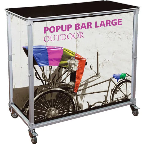 Portable Pop-Up Bar Large