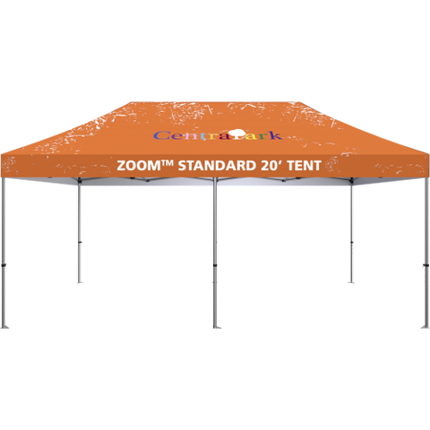 Zoom Standard 20' Popup Tent - Aluminum Frame