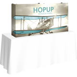 Hopup 5FT Straight Tabletop Fabric Display